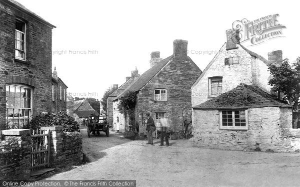 Photo of St Issey, The Village 1906