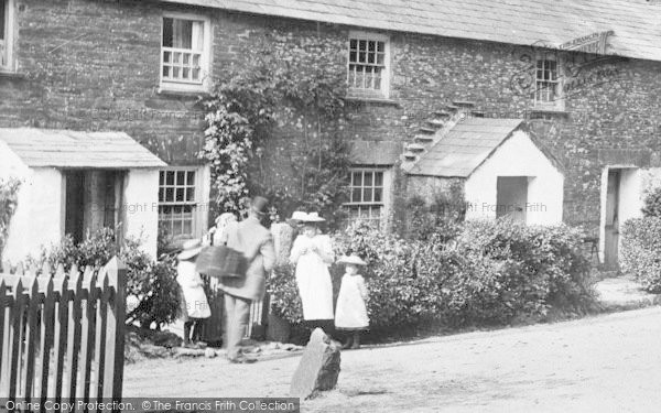Photo of St Ive, The Village, Terraced Cottages 1908