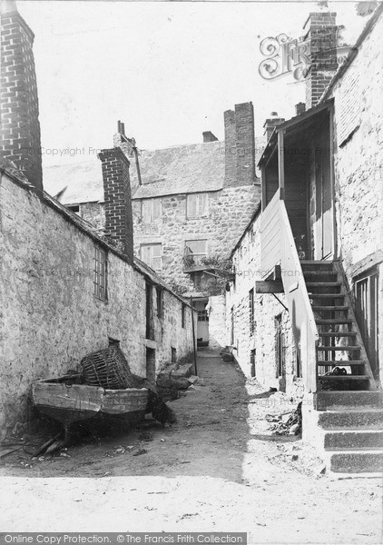 Photo of St Ives, A Nook On Wharfside c.1880