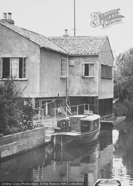 Photo of St Ives, A Riverside Mooring c.1955