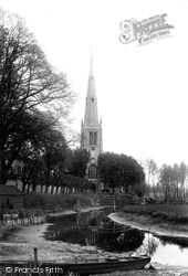 All Saints Church From Barnes Walk 1898, St Ives