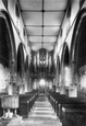All Saints Church, Interior 1898, St Ives