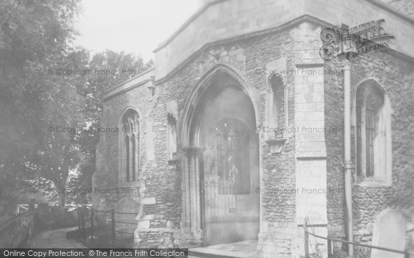 Photo of St Ives, All Saints Church Porch 1931