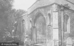 All Saints Church Porch 1931, St Ives