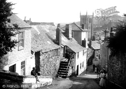 Back Lane 1908, St Ives