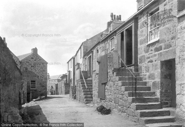 Photo of St Ives, Back Road East 1890