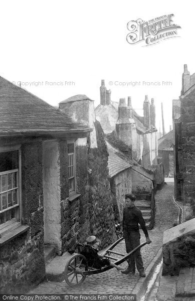 Photo of St Ives, Bailey's Lane 1906