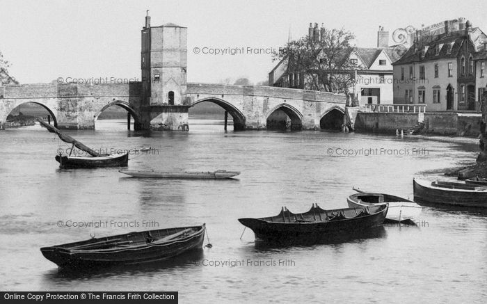 Photo of St Ives, Boats On The Great Ouse 1898