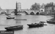 Boats On The Great Ouse 1898, St Ives