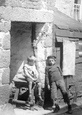 Boys, Back Road East 1906, St Ives