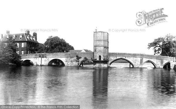 Photo of St Ives, Bridge And River Ouse 1899