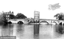 Bridge And River Ouse 1899, St Ives