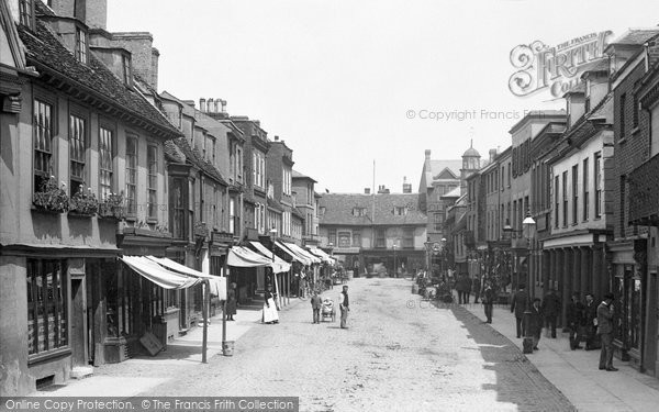Photo of St Ives, Bridge Street 1898