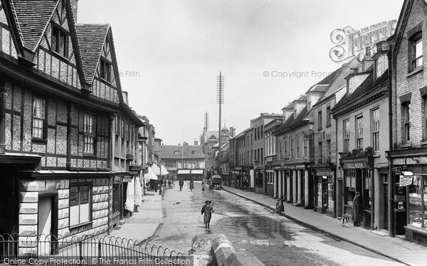 Photo of St Ives, Bridge Street 1914