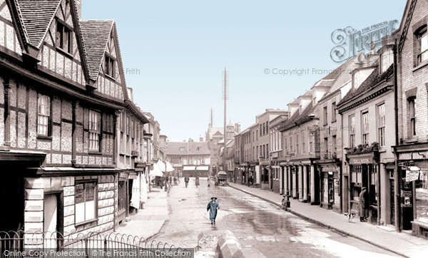 Photo of St Ives, Bridge Street 1914