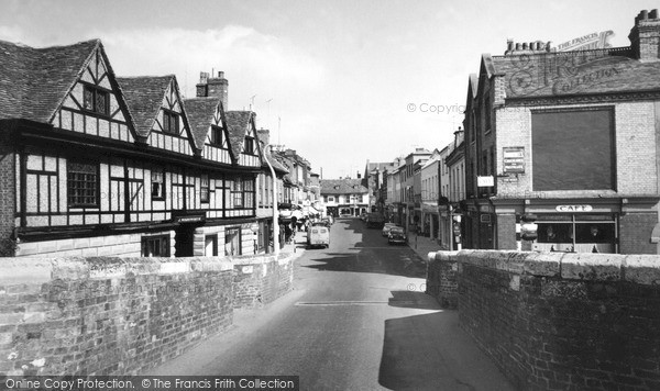 Photo of St Ives, Bridge Street c.1960