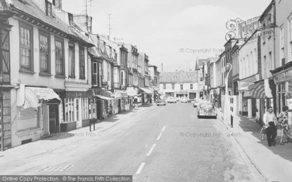 Photo of St Ives, Bridge Street c.1965