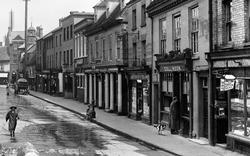 Bridge Street Shops 1914, St Ives
