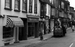 Bridge Street Shops c.1965, St Ives