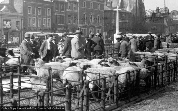Photo of St Ives, Browsing Around Sheep Market 1931