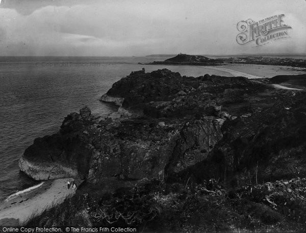Photo of St Ives, Carthew Point And Island 1922