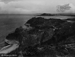 Carthew Point And Island 1922, St Ives