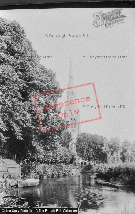 Photo of St Ives, Church From Barnes Walk 1899