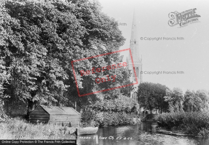 Photo of St Ives, Church From Barnes Walk 1899