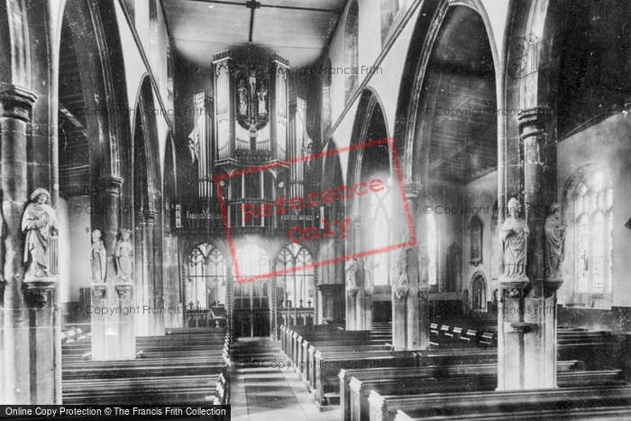 Photo of St Ives, Church Interior 1898