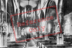 Church Interior 1898, St Ives