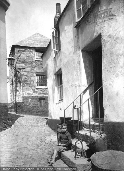 Photo of St Ives, Church Place And Back Lane 1906