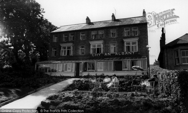 Photo of St Ives, Chy An Albany Hotel c.1960
