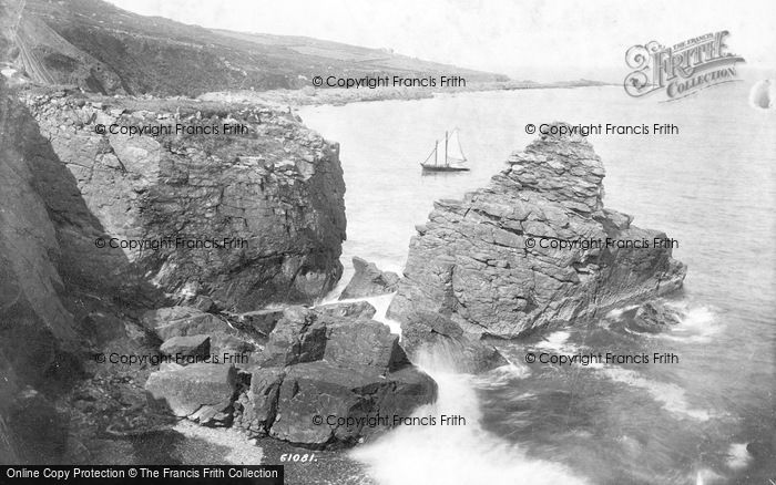 Photo of St Ives, Clodgy Point 1908