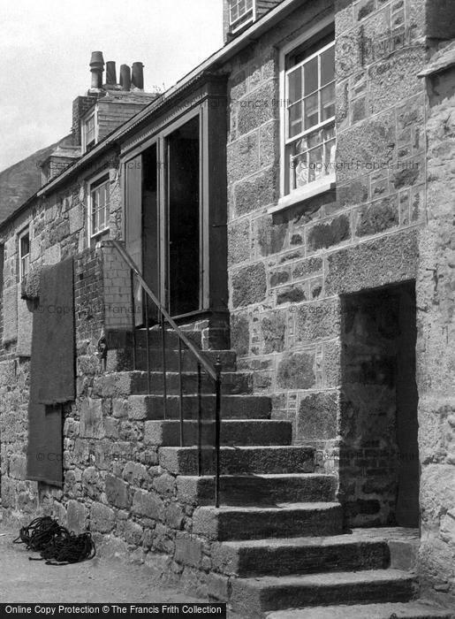 Photo of St Ives, Cottage On Back Road East 1890