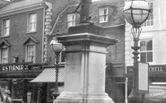 St Ives, Cromwell Memorial c1955