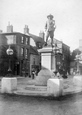 Cromwell Statue 1901, St Ives