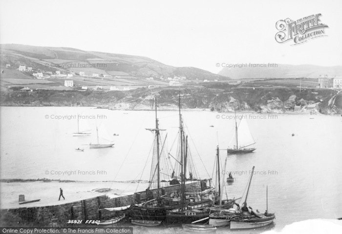 Photo of St Ives, Fishing Boats 1895
