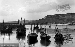 Fishing Boats c.1955, St Ives