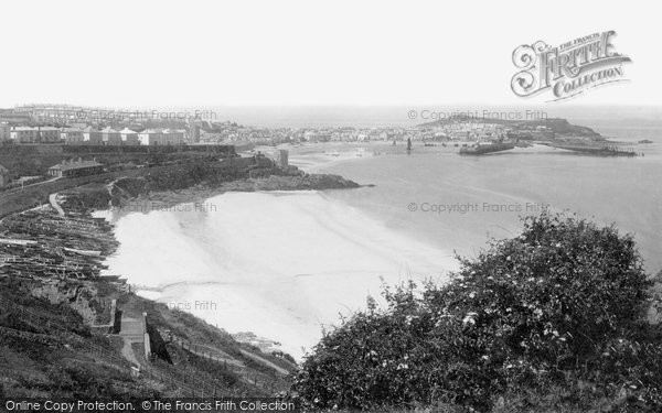 Photo of St Ives, From Coastguard 1890