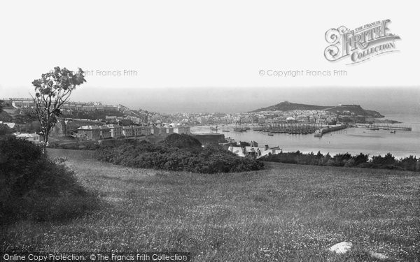 Photo of St Ives, From Tregenna 1892