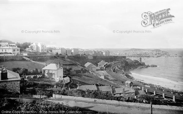 Photo of St Ives, General View 1890