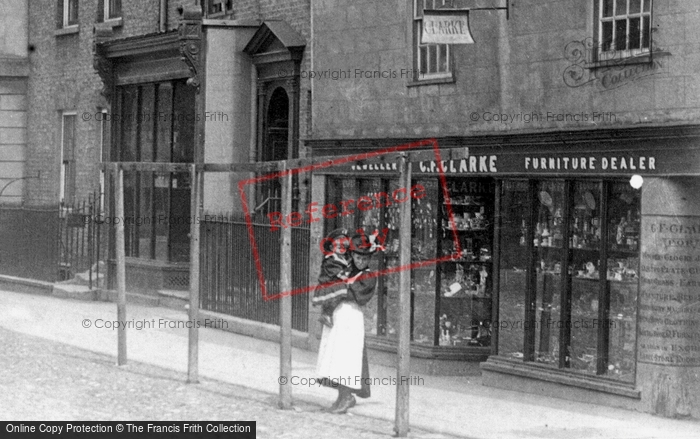 Photo of St Ives, Girl Holding A Child 1898