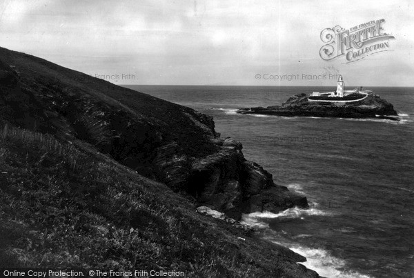 Photo of St Ives, Godrevy Point c.1955