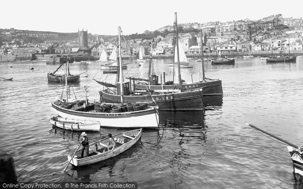 Photo of St Ives, Harbour 1927