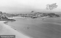Harbour And Island 1930, St Ives