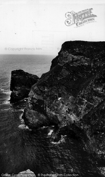 Photo of St Ives, Hell's Mouth c.1960