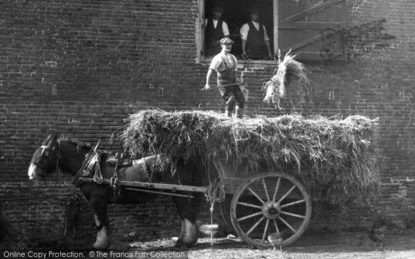 Photo of St Ives, Horse And Cart 1931