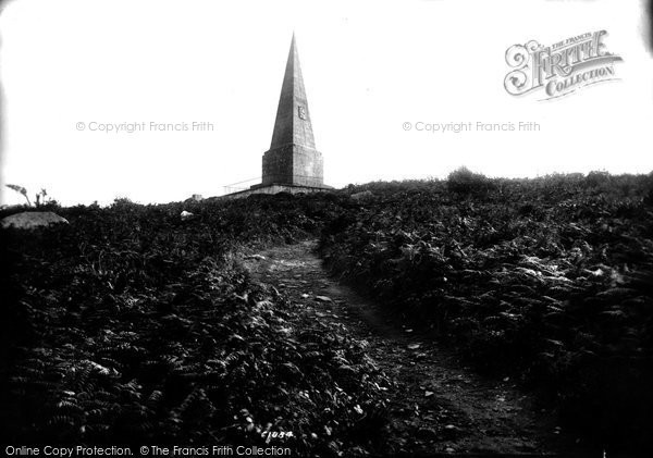 Photo of St Ives, John Knill's Monument 1908
