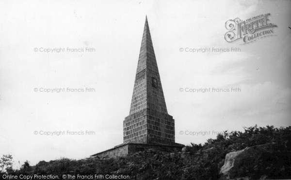 Photo of St Ives, John Knill's Monument c.1960