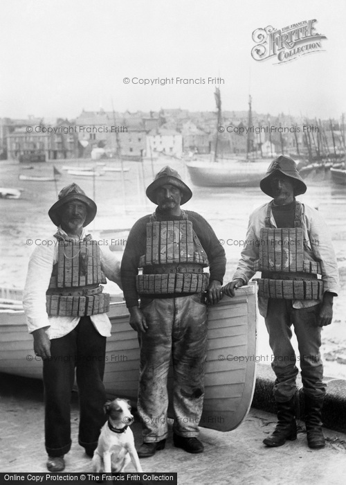 Photo of St Ives, Lifeboatmen 1906